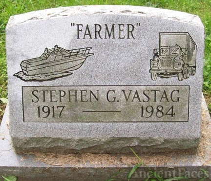 Stephen Vastag Headstone, New York