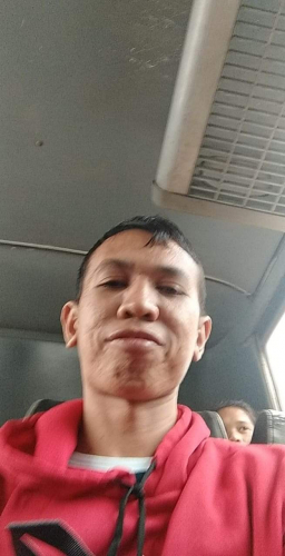 Riding in bus