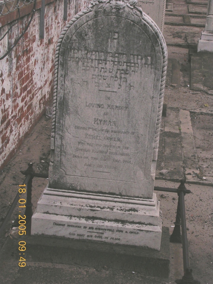Hyman Dvorlesky Cohen gravesite