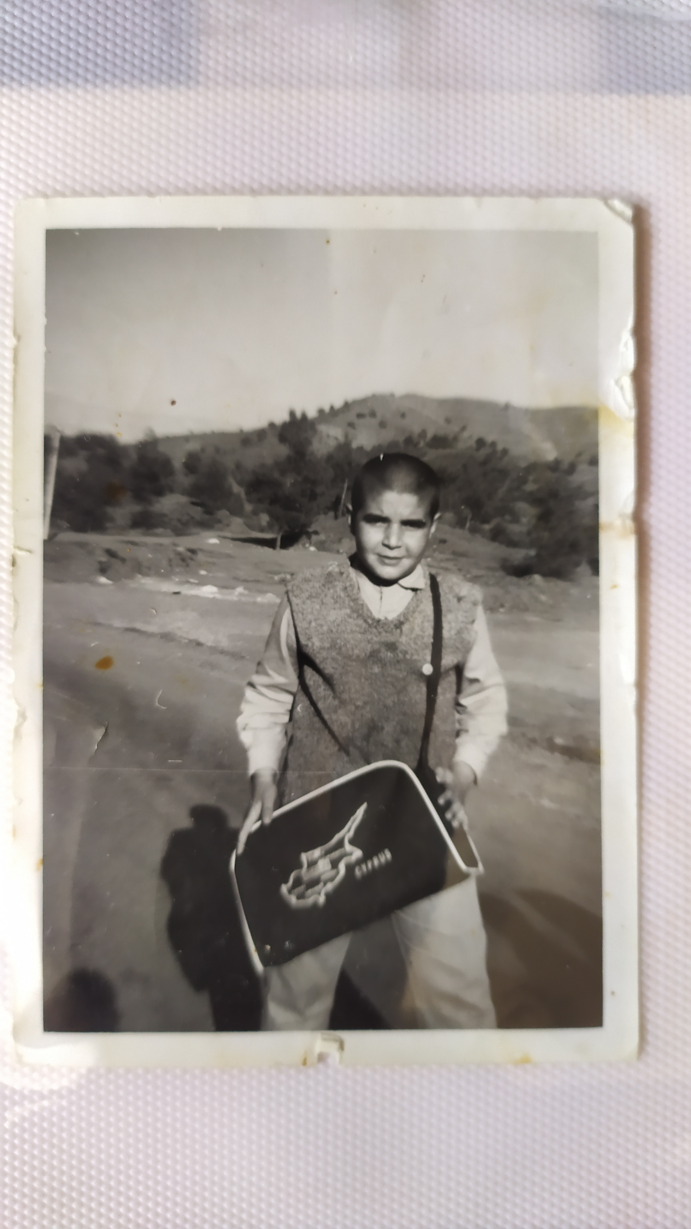 Andreas ANEST on a trip with his school