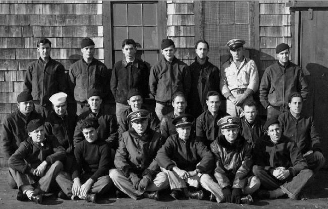 US Navy crew in Nova Scotia, Jan 1943