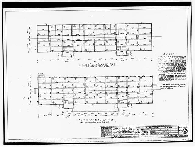 36. First Floor Framing Plan / Second Floor Framing Plan...