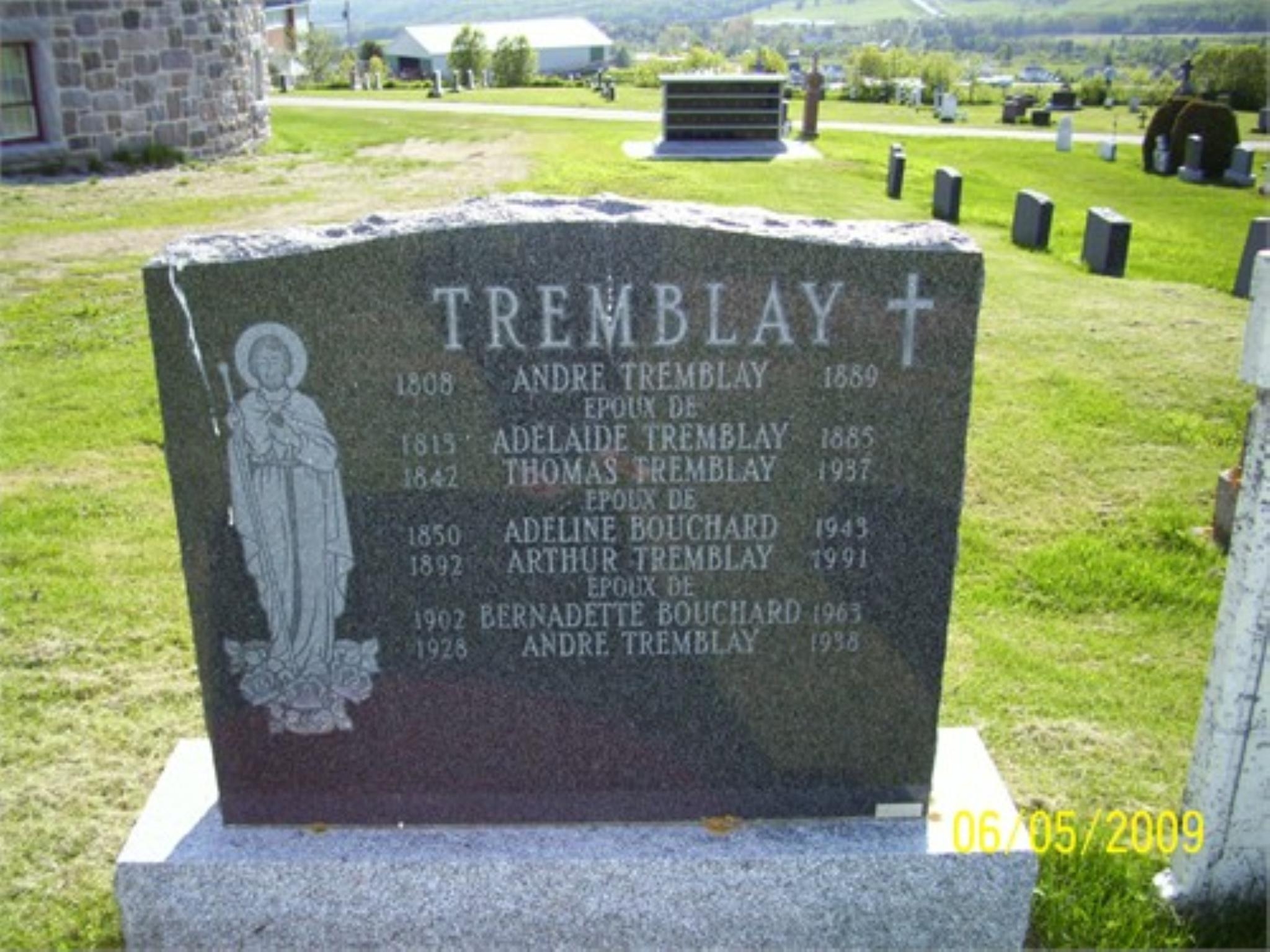 Adelaide Tremblay gravesite