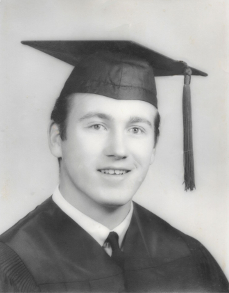 1965 Steven Edward Smith Graduation photo from Concord High School (Concord, California) 