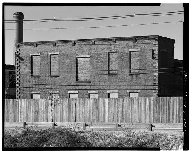 1. General view of south facade of Wilder Mill, Building...