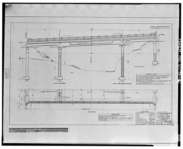 10. Photographic copy of original construction drawing,...