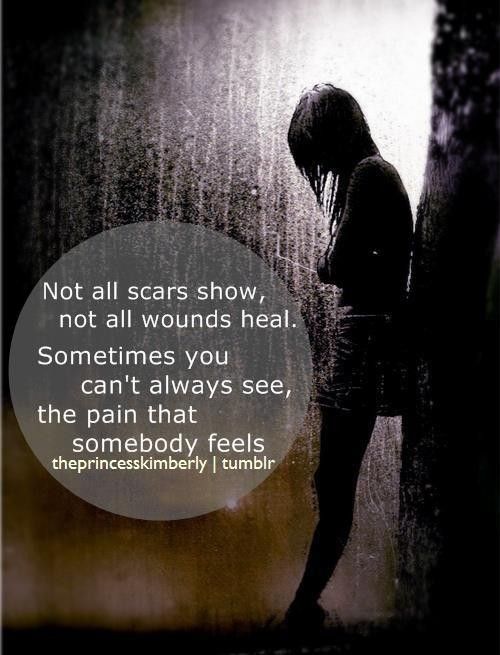 Invisible scars