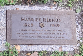 Harriet Rebhun Harriet Rebhun
