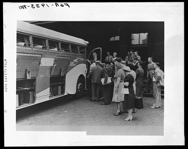 Greyhound bus station. Harrisburg, Pennsylvania