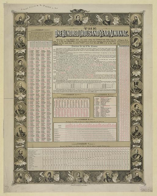 The one hundred thousand year almanac