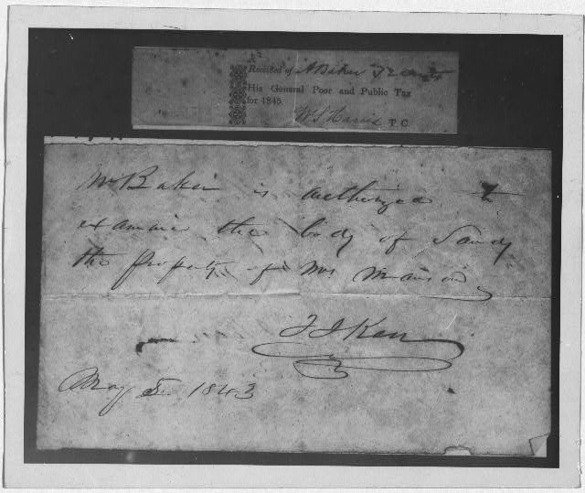 [Tax receipt of Alpheus Baker of Eufaula, Alabama, May,...