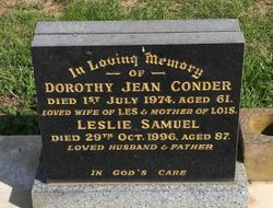 Dorothy Jean Conder