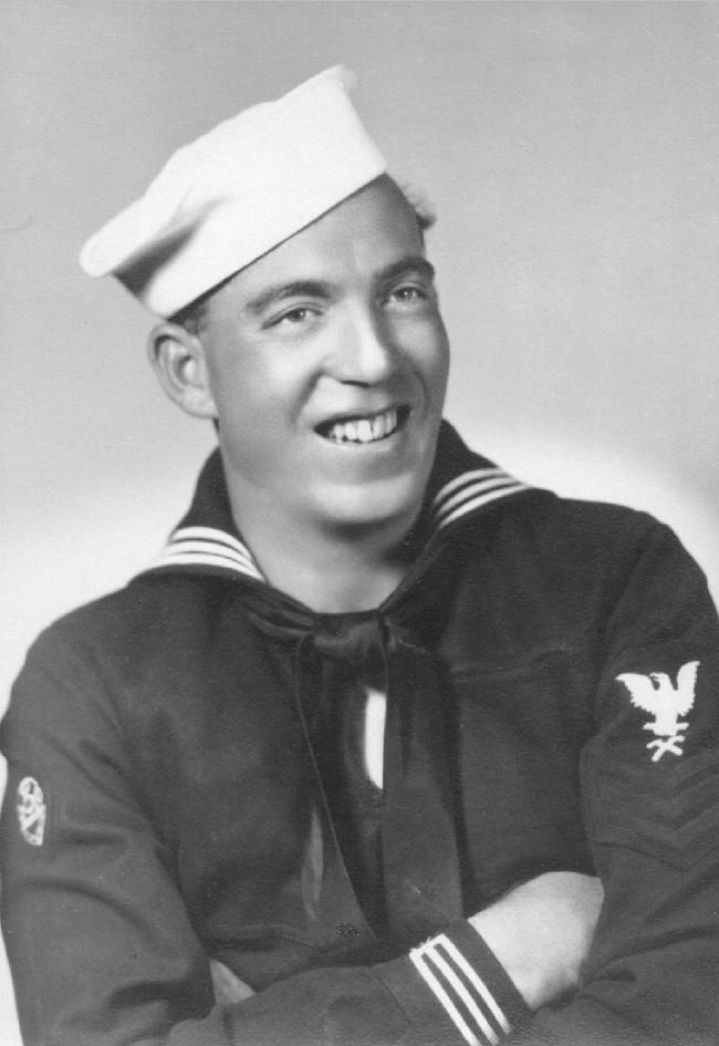 WWII Harry LePage in the Navy