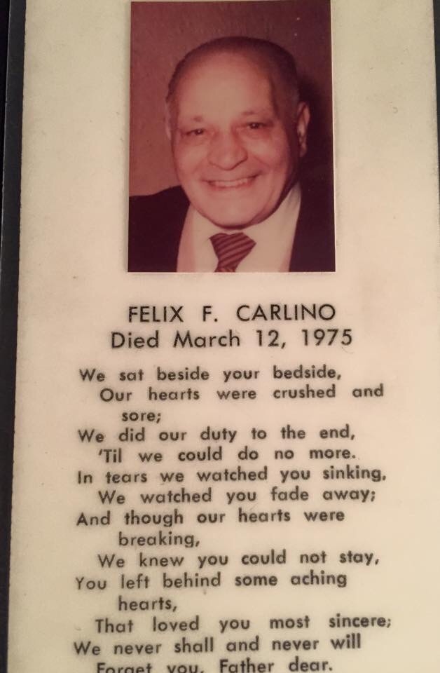 Felix Carlino obituary