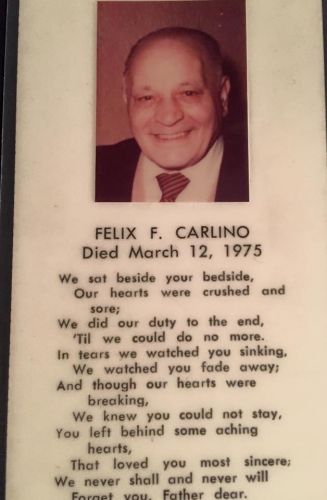 Felix F. Carlino Felix F. Carlino