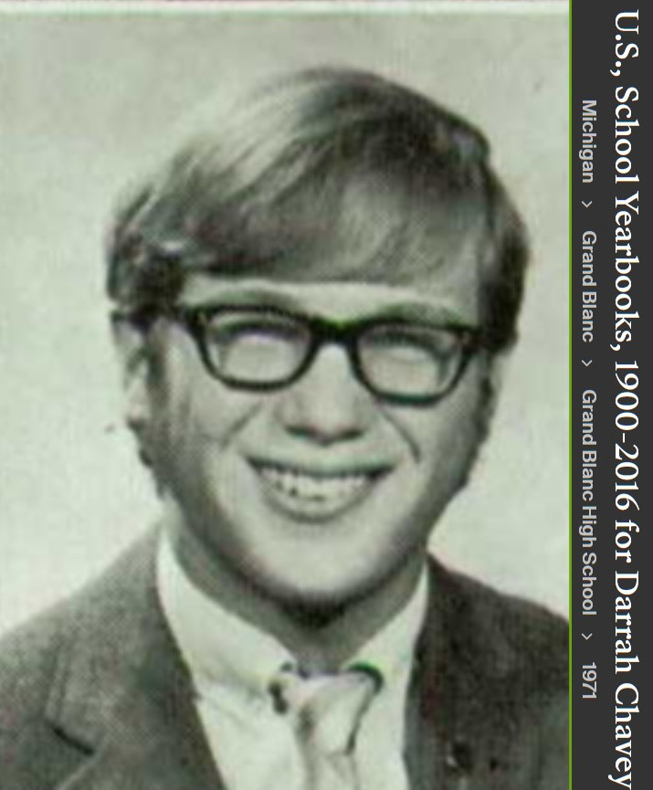 Darrah Perry Chavey--U.S., School Yearbooks, 1900-2016 Grand Blanc High School (1971) Junior