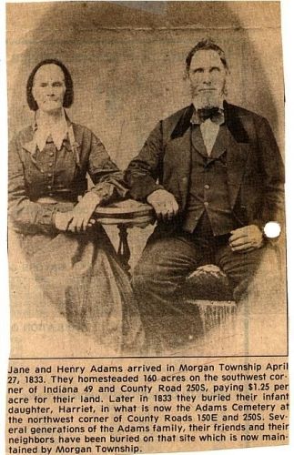 Jane Fleming &  Henry Adams