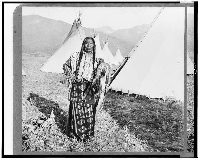 The great chief Charlot, Flathead Reservation
