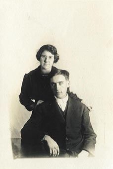 Miss Edna Fasburg & Husband