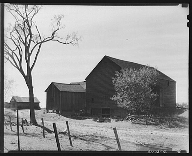 Coxsackie (vicinity), New York. A building on the Mambert...