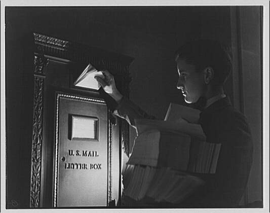 Letters. Posting of letters III