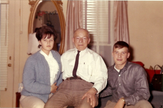 Sandra, George and William Burlein 