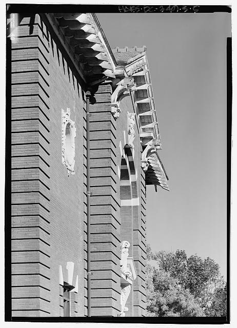 Oblique view of south elevation - St. Elizabeths...