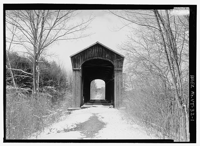 ELEVATION LOOKING WEST - Shoreham Railroad Bridge, Former...