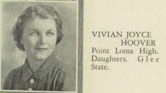 Vivian (Hoover) Minella, California