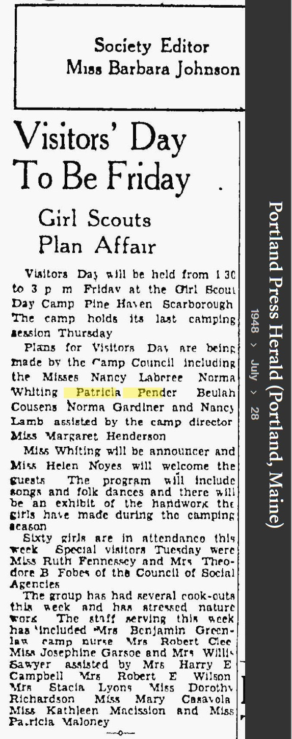 Patricia Anne (Pender)-Fucciani--Portland Press Herald (Portland, Maine)28 jul 1948
