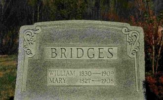 William Bridges and Mary Anderson