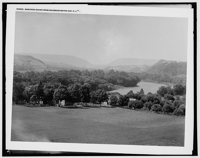 Manunka Chunk from Delaware Water Gap, N.J.