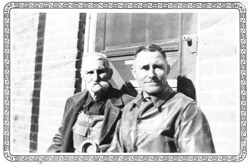 John Wolf  &  Charles Henry Leader