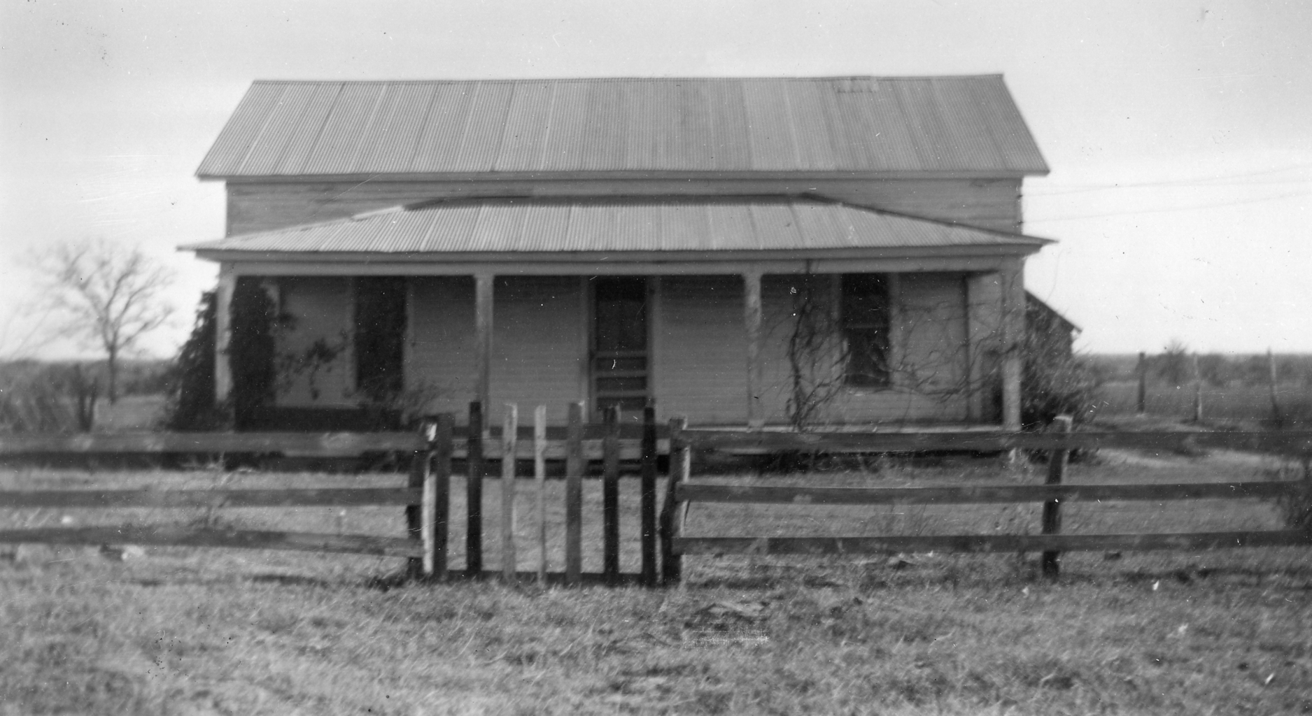 Prause family home near Yoakum