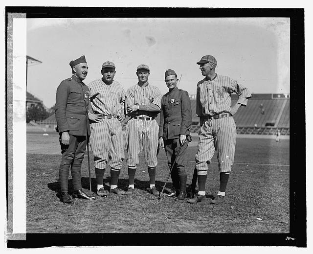 H.E. Gilbert, Jack Bentley, Virgil Barnes, H.B. Randall,...