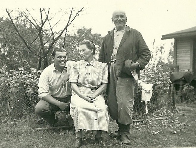 John, Helen, & Alec Lukaesko, OH 1953