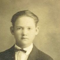 Edmond Allen Wright -close up of face