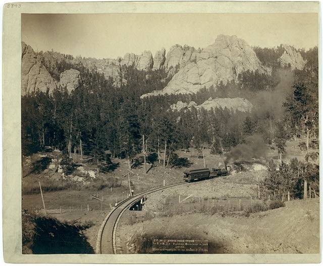 "Horse Shoe Curve." On B[urlington] and M[issouri River]...