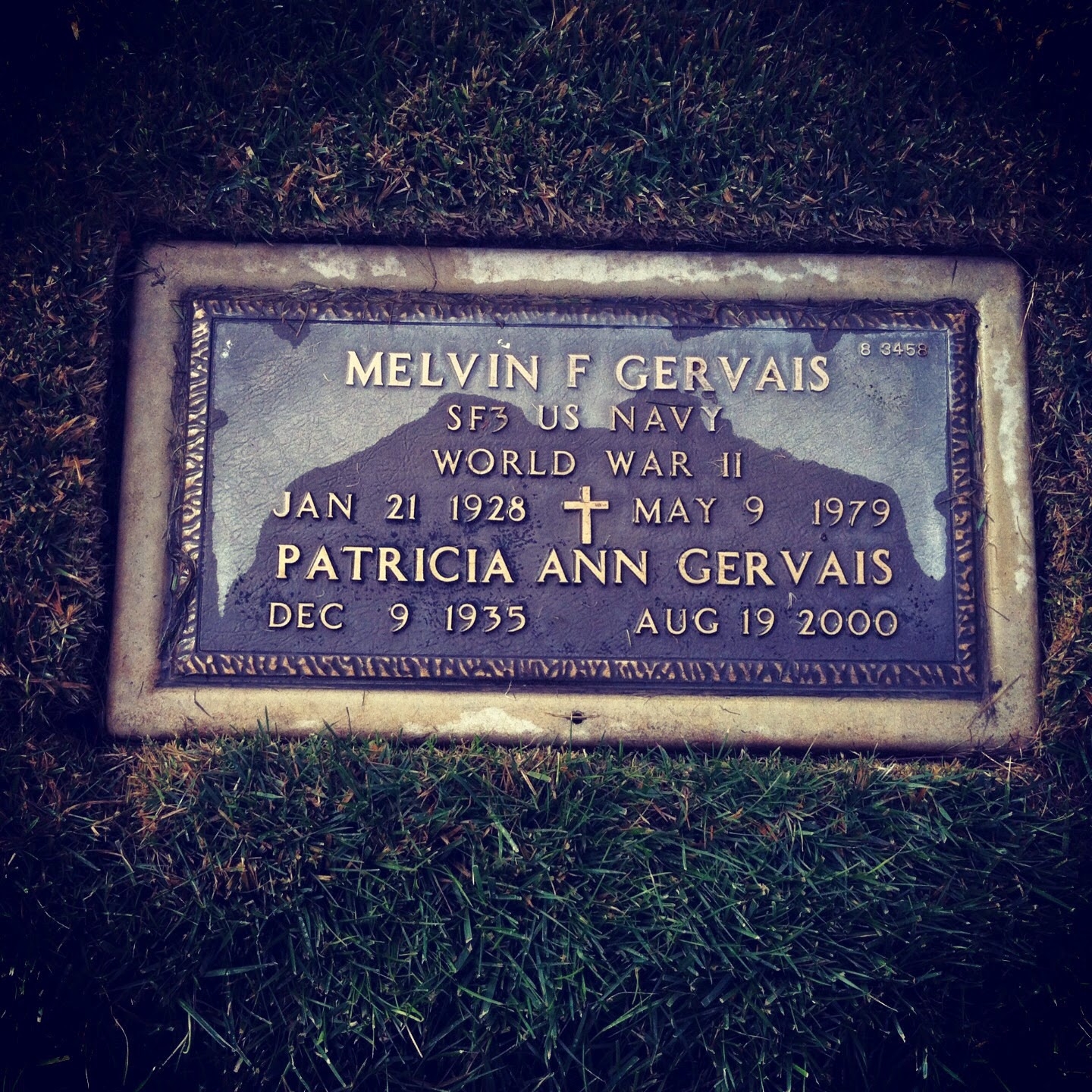 Melvin & Patricia Gervais gravesite