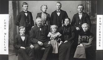 John William Damschroder family