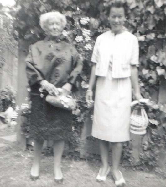 Lois Benning Ewen and Mildred Wilson Benning