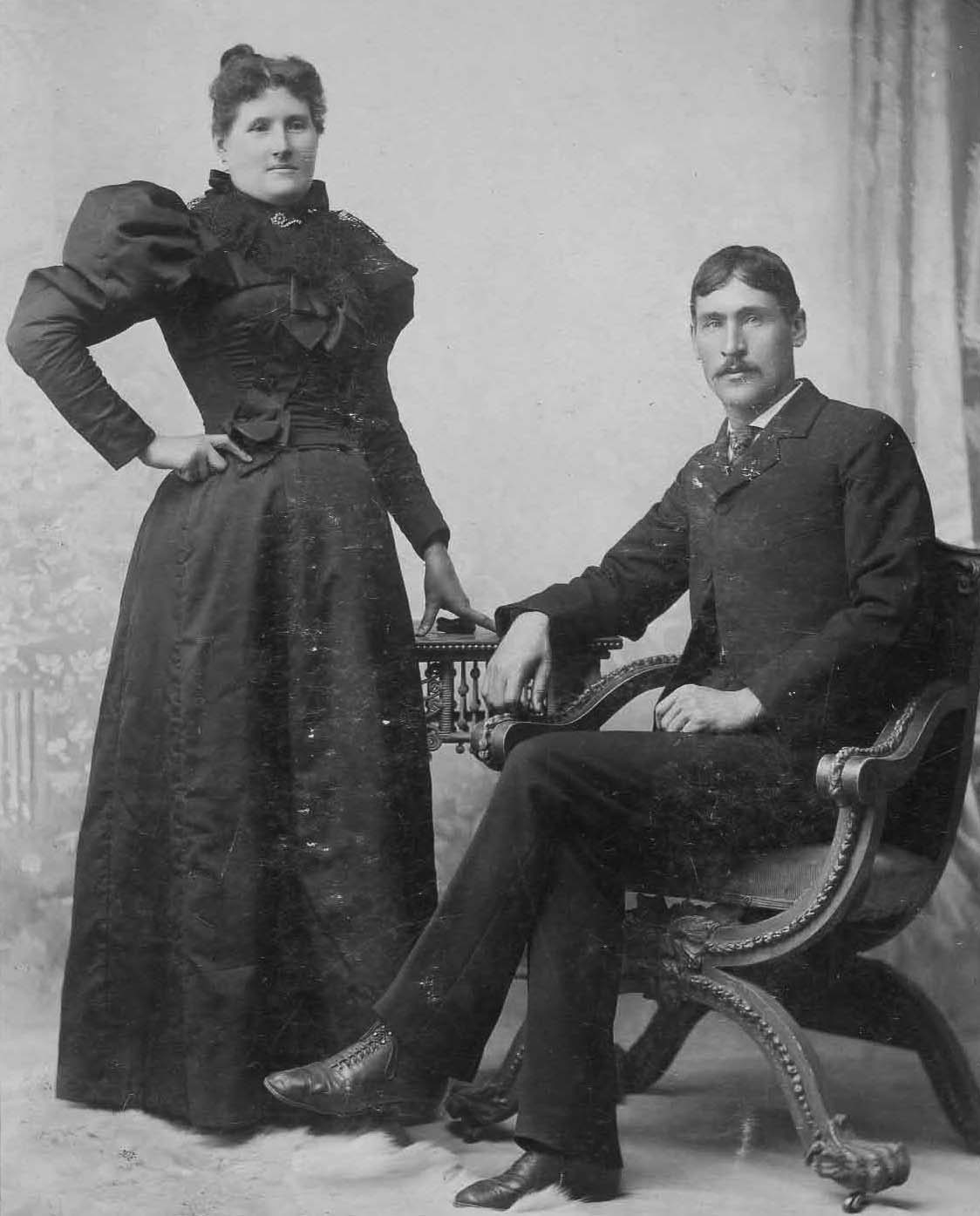 Albert Clay & Mrs. Harve Clay