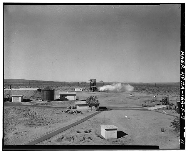 Credit WCT. Photographic copy of photograph, view of Test...