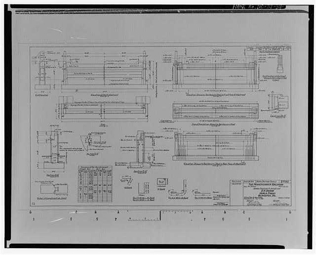 34. SHEET 15 - Heald Street Bridge, Spanning Conrail...