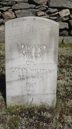 Corp. Edward Mills gravesite