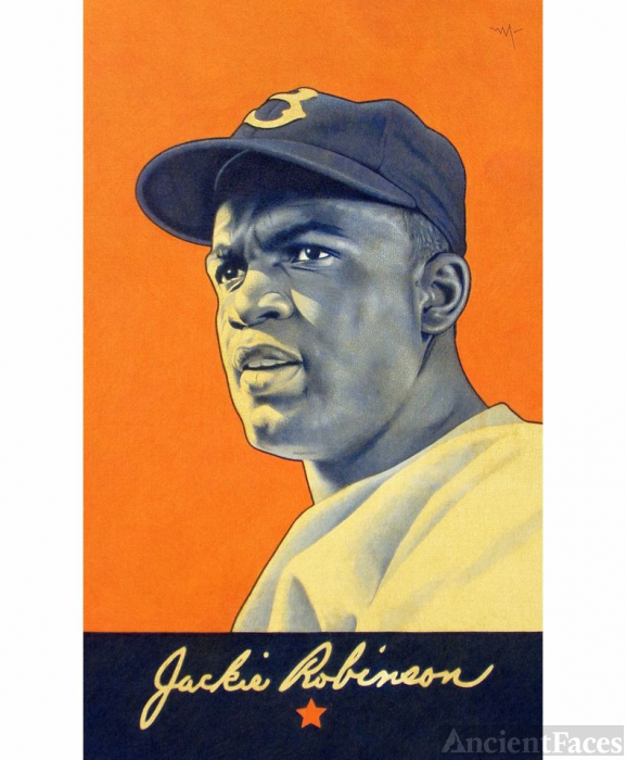 Jackie Robinson (1919 1972) Stamford, CT AncientFaces Free Family