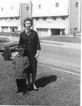 Fran X.McGowan & Mom 1963