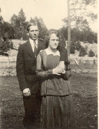 Brother & Sister, Ted & Nellie Montgomery