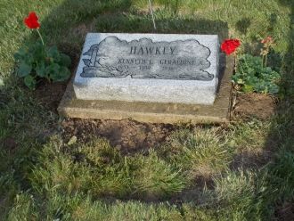 Kenneth L Hawkey gravesite