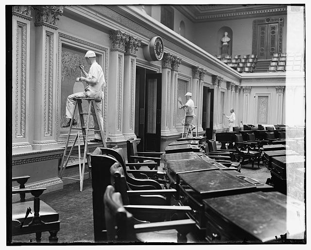 Redecorating senate chamber, 7/27/25